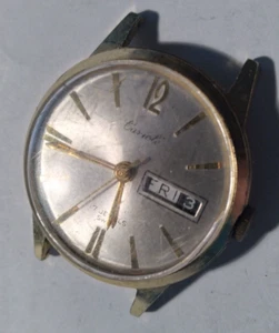 Cariole 17 Jewels Swiss Day Date 10715 Watch   agon 71 b36#26 - Picture 1 of 10