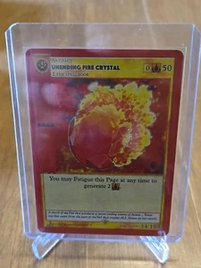 MetaZoo CCG Unending Fire Crystal Cryptid Nation: Second Edition 34/159 Holo... - Picture 1 of 3