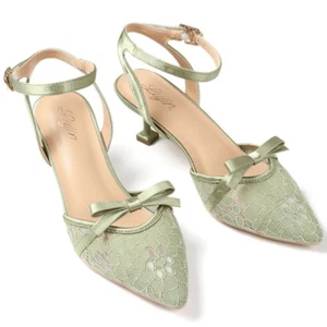 Tacones de encaje retro Meadowview - Imagen 1 de 8