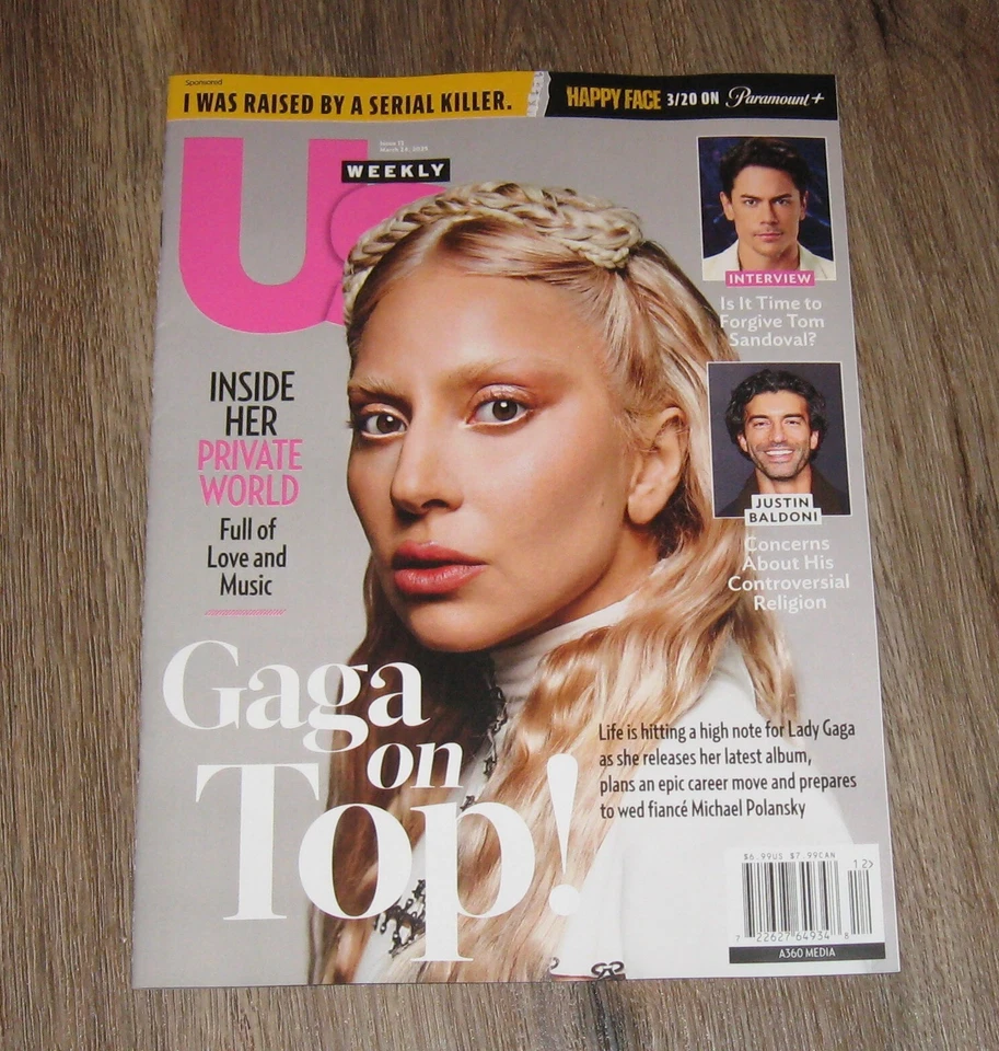 US Weekly 2025 magazine LADY GAGA Justin Baldoni BILLY Baldwin MIKE Jackson - Image 1 of 1