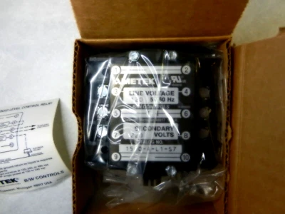 Ametek B/W Controls 1500-A-L1-S7-OC-X Liquid Process Level NO Control Relay - Image 1 of 4