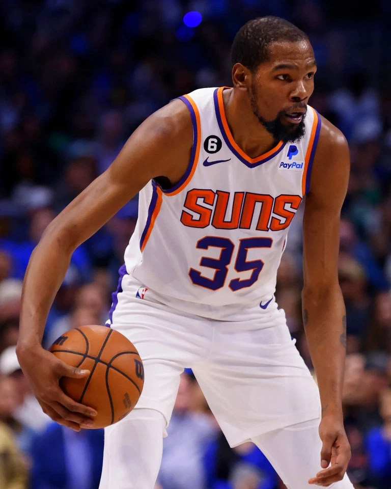 Foto 8x10 Kevin Durant Phoenix Suns NBA Baloncesto Jugador Más Valioso Campeón Foto 1 de 1