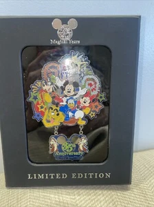 DISNEY 35 MAGICAL YEARS of WALT DISNEY WORLD 35th ANNIVERSARY JUMBO PIN LIMITED - Picture 1 of 4