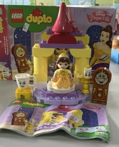 Lego Duplo Disney Belle's Ballroom 10960 Beauty Beast Cogsworth Lumiere Chip Toy - Picture 1 of 15