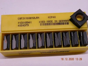 x10 Kennametal C8FIX180812LRN KCP40 Insertos de carburo Fijar carburo perfecto 8 caras - Imagen 1 de 2