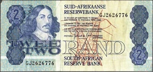 SÜDAFRIKA BANKNOTE 2 P118d ND 1979 sehr schön - Bild 1 von 2