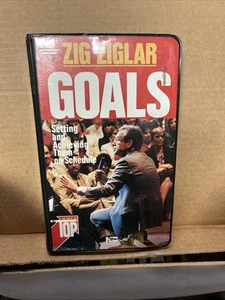 1986 Zig Ziglar Goals Nightingale Conant Success VHS Video Tape - Imagen 1 de 3