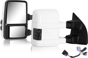 Specchietti retrovisori da traino compatibili con Ford F250 F350 F450 F550 Super Duty Tru... 1999-2016 - Foto 1 di 12