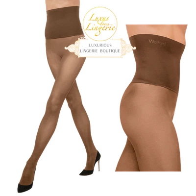 FATAL HIGH WAIST TIGHTS by Wolford S Small gobi skin Hohe Strumpfhose Shape - Bild 1 von 2
