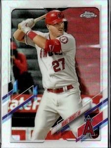 Rifrattore 2021 Topps Chrome Mike Trout #27 - Foto 1 di 2