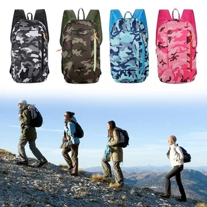 Große Kapazität Fahrrad rucksäcke Nylon Camouflage Rucksack Im Freien - Picture 1 of 10