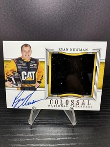 Ryan Newman 2024 Panini National Treasures Nascar Colossal Silver Metal Auto /49 - Picture 1 of 5