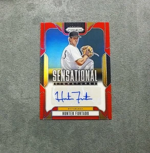 2025 Panini Prizm - Sensational Signatures #SS-HF Hunter Furtado Red Prizm 13/99 - Picture 1 of 3