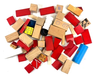 Traditional Wooden Building Blocks - Picture 1 of 4