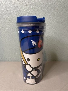 Hello Kitty Los Angeles Dodgers Reisebecher Becher MLB Baseball 16 Unzen Stadium - Bild 1 von 8