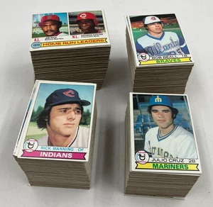 Topps Baseball 1979 - Juego casi completo 619/726 Ex-Nm estrellas faltantes parciales - Imagen 1 de 7