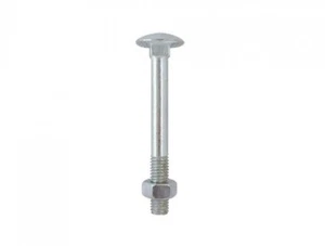 Vite testa tonda M8x40 Friulsider 20100B08040F2-con dado-10 pezzi - Foto 1 di 1
