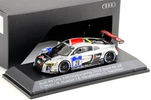 1:43 Spark Audi R8 Lms Winner 24h Nurburgring 2015 #28 Mies / Müller Dealer Ve - Picture 1 of 3