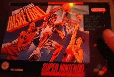 World League Basketball SNES OVP Leer - Bild 1 von 3