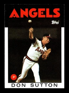 Don Sutton ⚾ 1986 Topps Baseball #335 California Angels - Bild 1 von 2