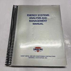 SMACNA Energy Systems Analysis & Management Manual 1st ED 1997 - Picture 1 of 3