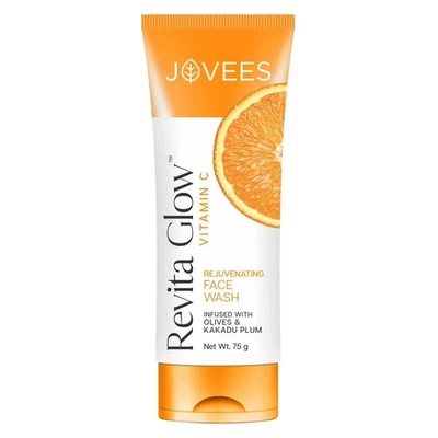 Jabón facial Jovees Herbal Revital Glow vitamina C 75 g fs Foto 1 de 4