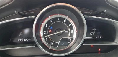 Mazda 3 2014-2016 OE velocímetro calibre grupo 144 k millas Mazda Foto 1 de 4
