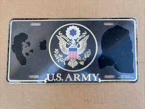 Vintage US ARMY Car Vanity License Plate - Brand New - Sealed - Picture 1 of 2