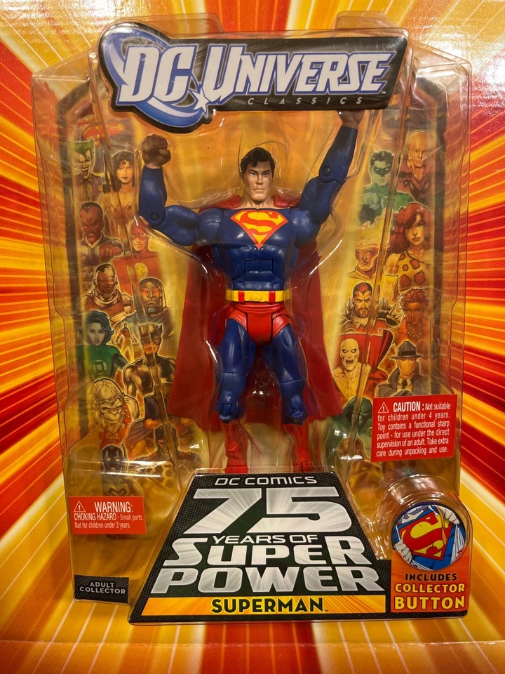 Mattel DC Universe Classics Superman All Star Figure Fig 2 V4893 Adult Coll
