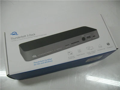 OWC Thunderbolt 3 Dock OWCTB3DK14PSG Space Gray Multi Port Hub New Open Box - Image 1 of 4