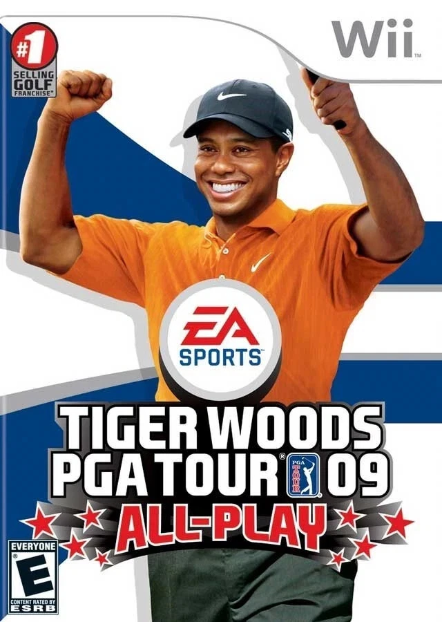 Tiger Woods PGA Tour 09: All-Play (Nintendo Wii, 2008) No Manual - Image 1 of 1