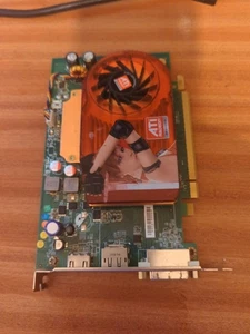 Retro ATI Radeon HD 3650 256MB GDDR3 PCIe HDMI DVI Display Port Video card -17- - Picture 1 of 2