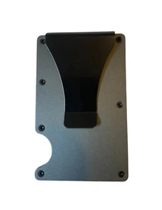 RFID-Blocking Slim Money Clips in Various Colors, Casual Unisex Metal Wallets - Picture 1 of 25