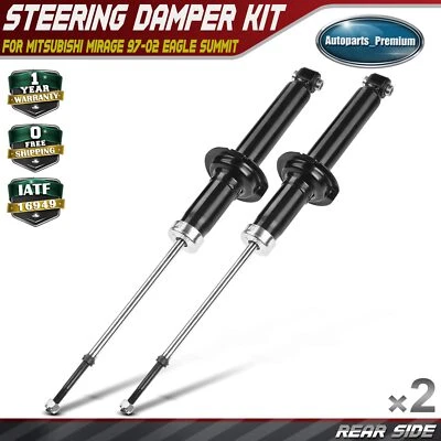 2Pcs Rear Shock Strut for Mitsubishi Mirage Eagle Summit Dodge Plymouth Colt - Image 1 of 4