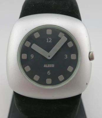 Alessi Stefano Pirovano Ladies Aluminum Quartz Watch - AL2014 - New Battery - Image 1 of 4