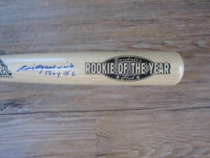 Luis Aparicio Autograph Signed Auto Cooperstown Bat Rookie of the Year White Sox - Picture 1 of 4