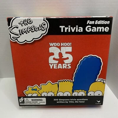 Cardinal Boardgame Simpsons - Trivia Game (Fan Ed) 2013 In Original Box - Image 1 of 4