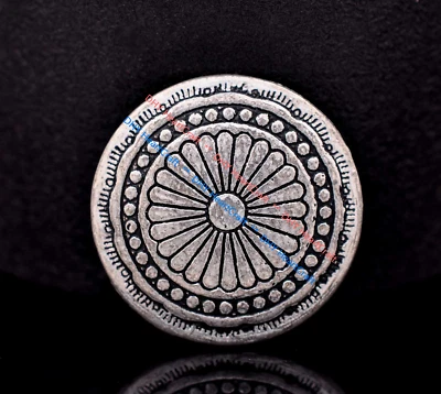 10X Antique Flower Fast Rivet Stud For DIY Leathercraft Belt Concho Rivetback - Image 1 of 4