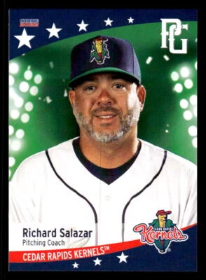 Richard Salazar 2022 Choice Cedar Rapids Kernels #33   Cedar Rapids Kernels - Image 1 of 2