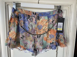 Marciano Big Kids Belted Chiffon Shorts Size 16 NWT - Picture 1 of 3