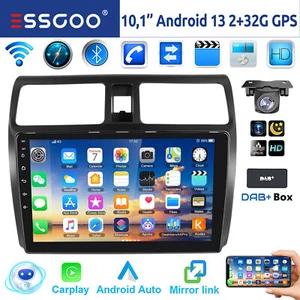 DAB+ 32G Android 13 Autoradio CarPlay Navi RDS +KAM Für Suzuki Swift III 2005-10 - Bild 1 von 14