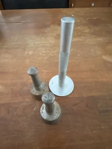 Vintage C S Osborne Steel Grommet Inserting Setting Die Tool Size 235-0 & 235-1 - Picture 1 of 7