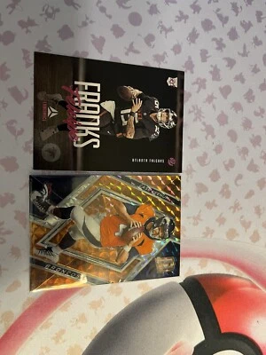 2018 Panini Spectra Orange Prizm Case Keenum 03/10 + Feleipe Franks Luminance RC - Image 1 of 4