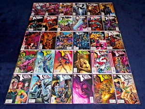 UNCANNY XMEN 452 - 499 LOT 40 MARVEL COMICS 467 493 MISSING 450 451 500 - Picture 1 of 2