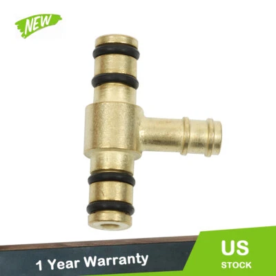 CARBURETOR BRASS FUEL TEE FITTING 2H7-14988-00 for YAMAHA FJ600 XS750 XS1100 - Image 1 of 4