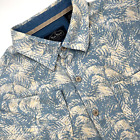Nat Nast Men's Size M Silk/Rayon Tropical Hawaiian Short-Sleeve Button-Up Shirt