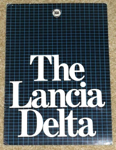 Folleto de ventas 1980-81 Lancia delta 1500 mercado del Reino Unido - Imagen 1 de 5