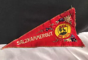 Vintage 7th World Scout Jamboree Pennant Austria 1951 Bad Ischl - Picture 1 of 13