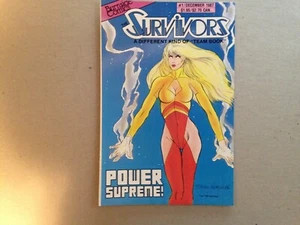 Burnside Comics SURVIVORS Vol. 3 #1 POWER SUPREME! 1987 - Picture 1 of 5