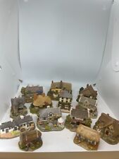 Lilliput Lane and Leonardo Miniature House Ornament Bundle of 13 Job Lot